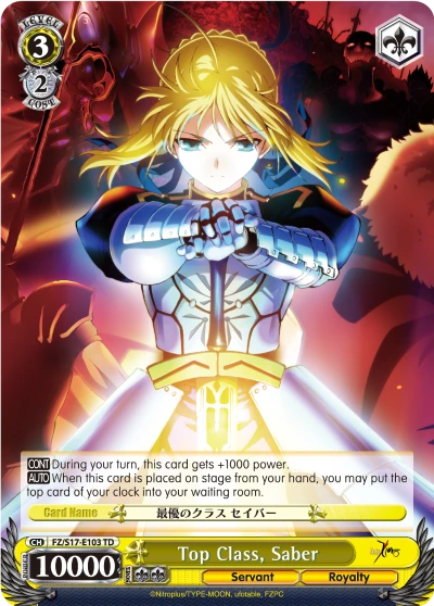 Top Class, Saber