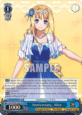 Anniversary, Alice