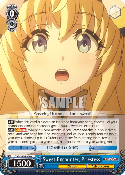 Sweet Encounter, Priestess