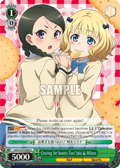 Craving for Sweets Too! Saki & Milana