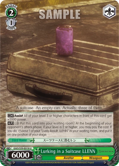 Lurking in a Suitcase LLENN