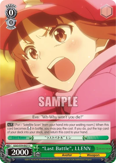 "Last Battle", LLENN
