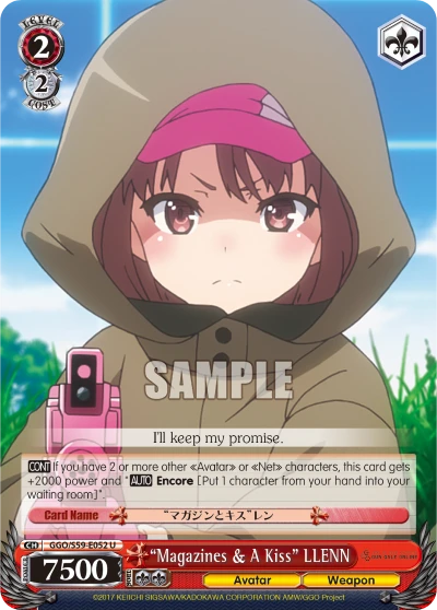 "Magazines & A Kiss" LLENN