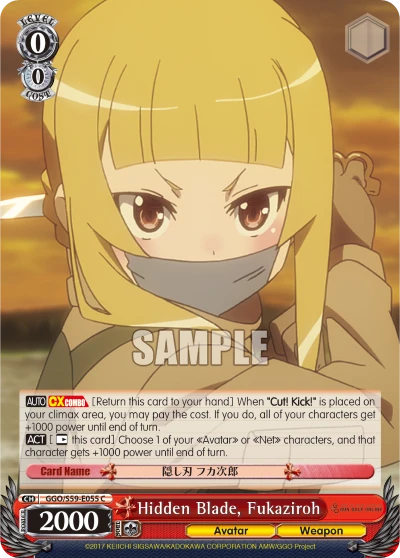 Hidden Blade, Fukaziroh