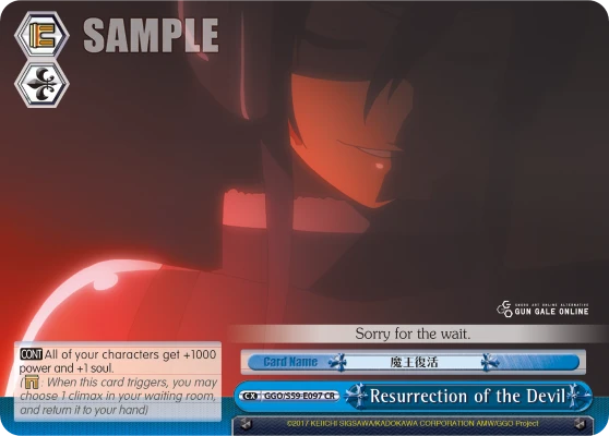 Resurrection of the Devil