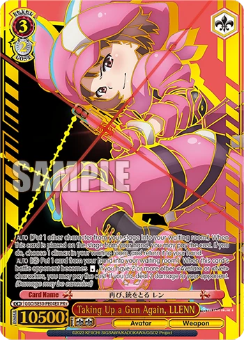 Taking Up a Gun Again, LLENN