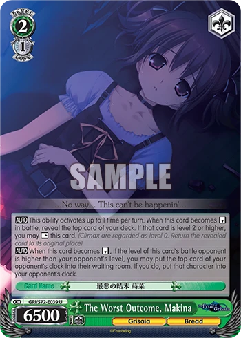 The Worst Outcome, Makina