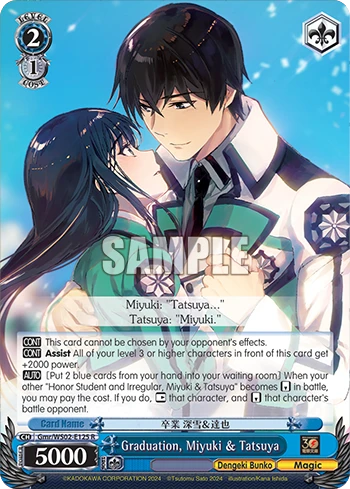 Graduation, Miyuki & Tatsuya