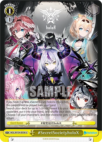 #SecretSocietyholoX