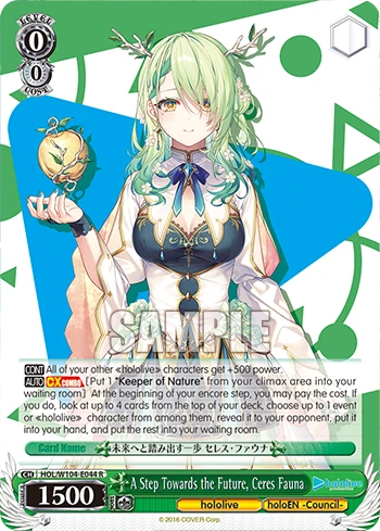 A Step Towards the Future, Ceres Fauna