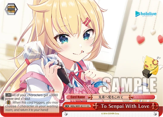 To Senpai With Love