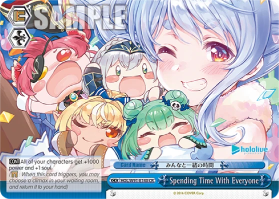 Spending Time With Everyone