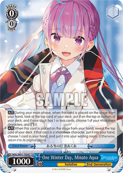One Winter Day, Minato Aqua