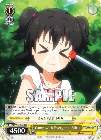 Camp with Everyone, Miria