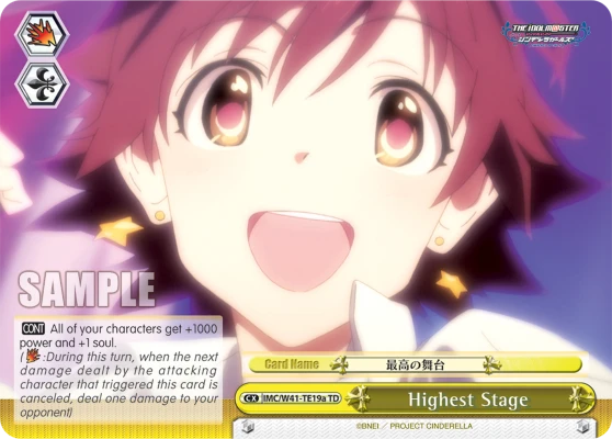Highest Stage