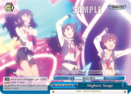 Highest Stage