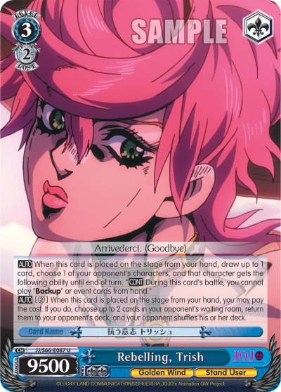 Rebelling, Trish