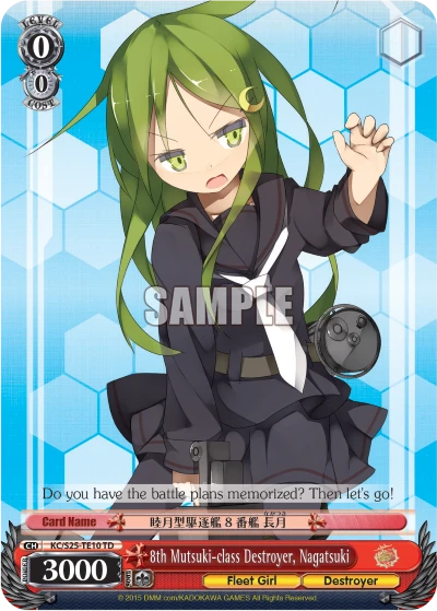 8th Mutsuki-class Destroyer, Nagatsuki