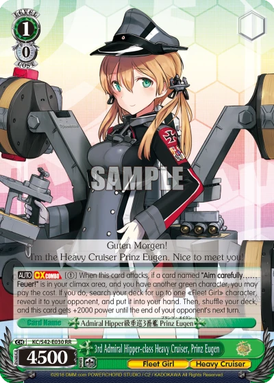 3rd Admiral Hipper-class Heavy Cruiser, Prinz Eugen
