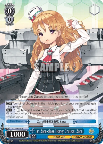 1st Zara-class Heavy Cruiser, Zara