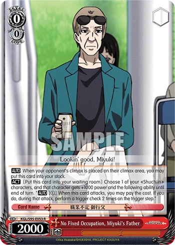 No Fixed Occupation, Miyuki's Father