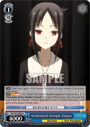 Accumulated Strength, Kaguya
