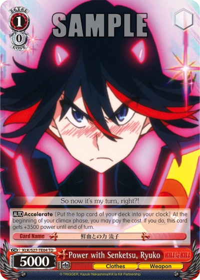 Power with Senketsu, Ryuko