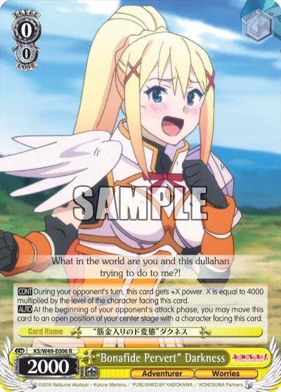 “Bonafide Pervert” Darkness