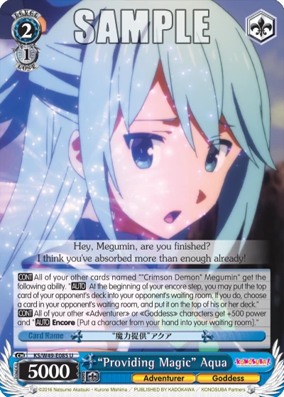 “Providing Magic” Aqua