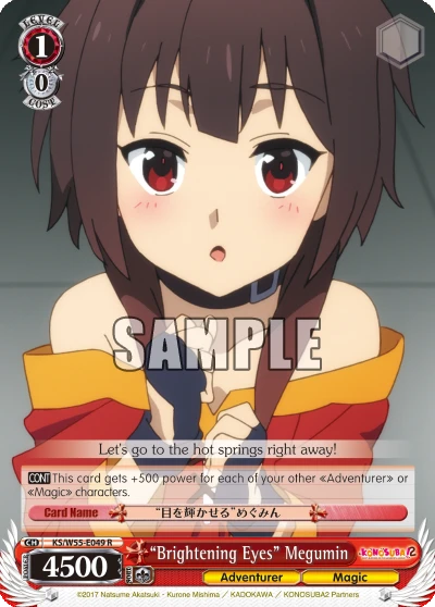 "Brightening Eyes" Megumin