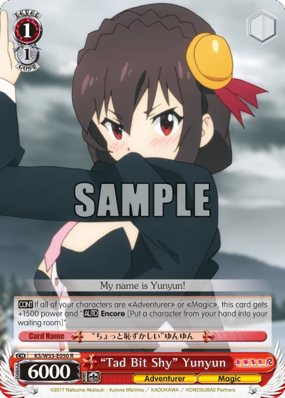 "Tad Bit Shy" Yunyun