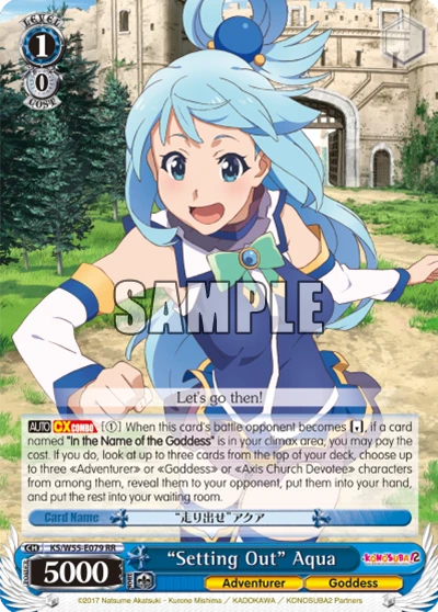 "Setting Out" Aqua