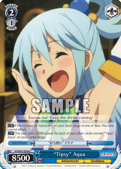 "Tipsy" Aqua