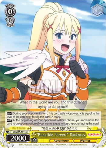 “Bonafide Pervert” Darkness