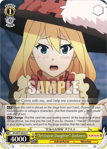 “Aristocrat Daughter” Darkness