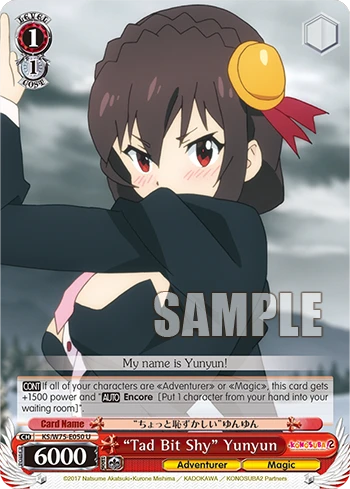 “Tad Bit Shy” Yunyun