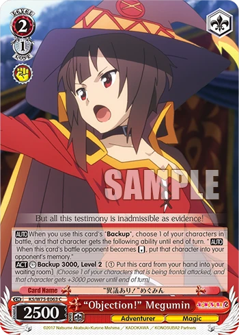“Objection!” Megumin