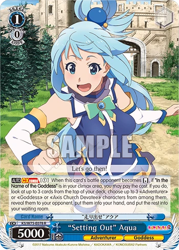 “Setting Out” Aqua