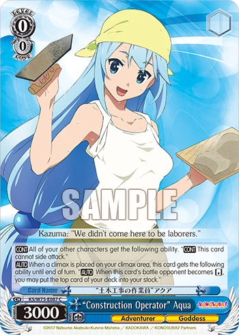 “Construction Operator” Aqua