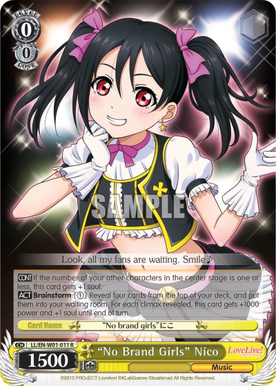 "No Brand Girls" Nico