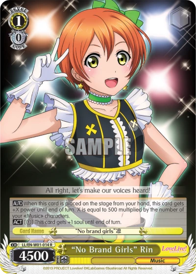 "No Brand Girls" Rin