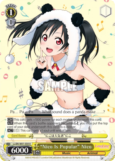 "Nico Is Popular" Nico