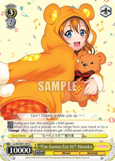 "I'm Gonna Eat It!" Honoka