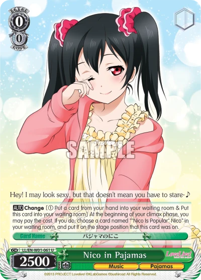 Nico in Pajamas