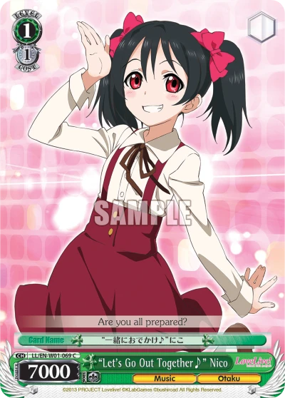 "Let's Go Out Together♪" Nico