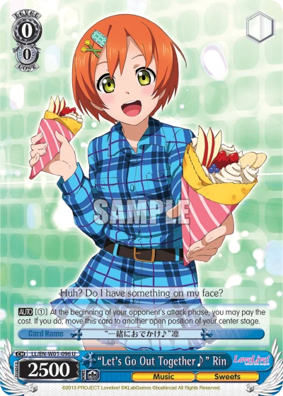 "Let's Go Out Together♪" Rin