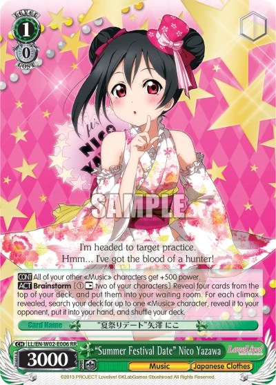 “Summer Festival Date” Nico Yazawa