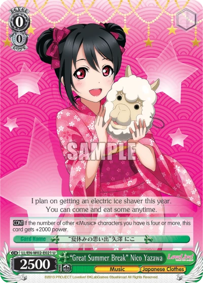 “Great Summer Break” Nico Yazawa