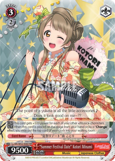 “Summer Festival Date” Kotori Minami