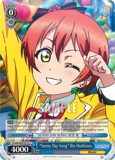 “Sunny Day Song” Rin Hoshizora